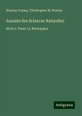 Annales des Sciences Naturelles Annales des Sciences Naturelles