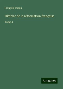 Cover Histoire de la réformation française
