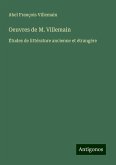 Oeuvres de M. Villemain Oeuvres de M. Villemain