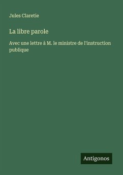 Cover La libre parole