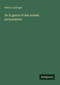 Cover De la guerre et des armées permanentes