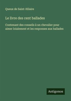 Cover Le livre des cent ballades