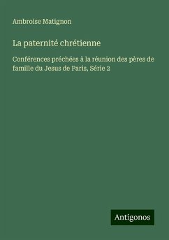 Cover La paternité chrétienne