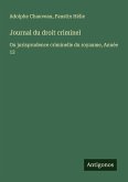 Journal du droit criminel
