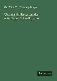 Cover Über das Gefässsystem der männlichen Schwellorgane