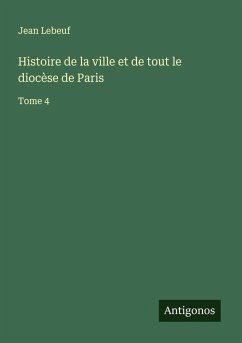 Cover Histoire de la ville et de tout le diocèse de Paris