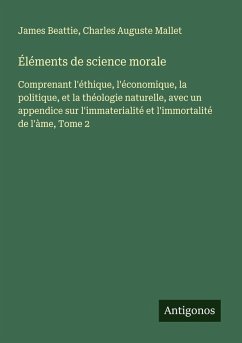 Cover Éléments de science morale