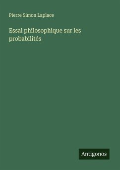Cover Essai philosophique sur les probabilités