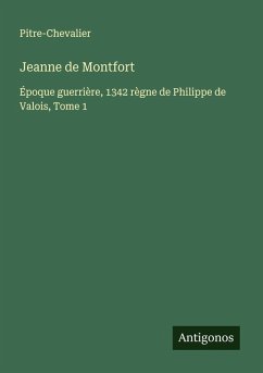 Cover Jeanne de Montfort