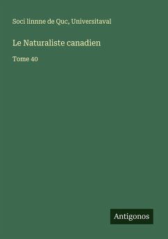 Cover Le Naturaliste canadien