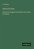 Satires de Perse Satires de Perse