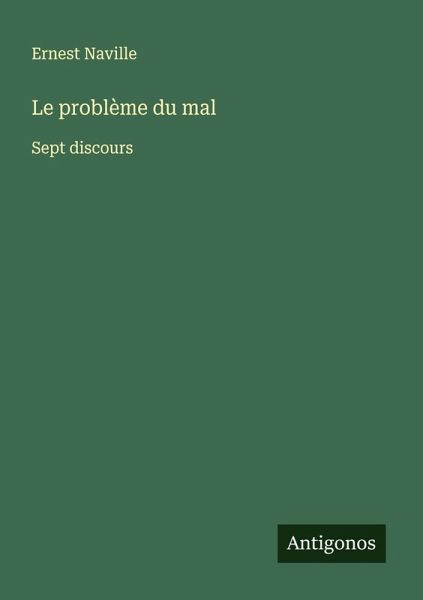 Le problème du mal