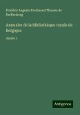 Annuaire de la Bibliothèque royale de Belgique Annuaire de la Bibliothèque royale de Belgique