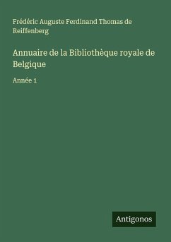 Cover Annuaire de la Bibliothèque royale de Belgique