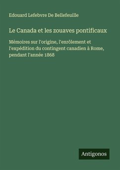 Cover Le Canada et les zouaves pontificaux