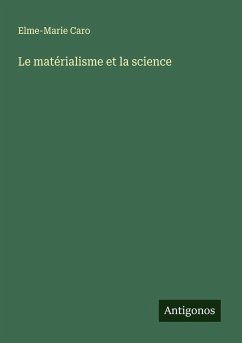 Cover Le matérialisme et la science