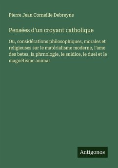 Cover Pensées d'un croyant catholique
