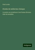 Etudes de médecine clinique Etudes de médecine clinique