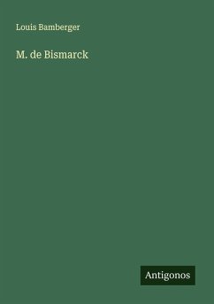 M. de Bismarck Cover M. de Bismarck