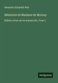 Mémoires de Madame de Mornay