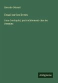 Essai sur les livres Essai sur les livres