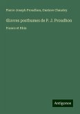 ¿uvres posthumes de P. J. Proudhon ¿uvres posthumes de P. J. Proudhon
