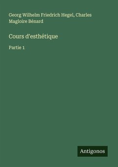 Cover Cours d'esthétique