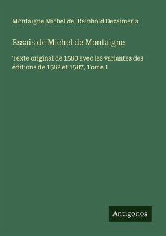 Cover Essais de Michel de Montaigne