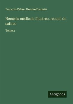 Cover Némésis médicale illustrée, recueil de satires