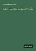 De la comptabilité publique en France