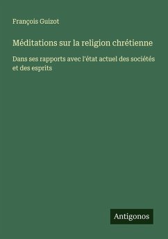 Cover Méditations sur la religion chrétienne