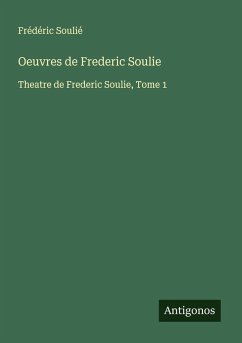 Cover Oeuvres de Frederic Soulie