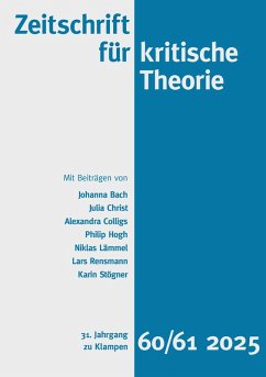 Cover Zeitschrift für kritische Theorie / Zeitschrift fu¿r kritische Theorie, Heft 60/61
