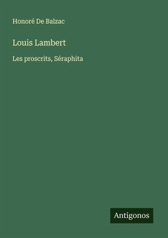 Louis Lambert Cover Louis Lambert