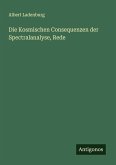 Die Kosmischen Consequenzen der Spectralanalyse, Rede Die Kosmischen Consequenzen der Spectralanalyse, Rede