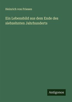 Cover Ein Lebensbild aus dem Ende des siebzehnten Jahrhunderts