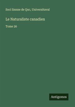 Cover Le Naturaliste canadien