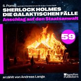 Anschlag auf den Staatsanwalt (Sherlock Holmes - Die galaktischen Fälle, Folge 59) (MP3-Download) Anschlag auf den Staatsanwalt (Sherlock Holmes - Die galaktischen Fälle, Folge 59) (MP3-Download)