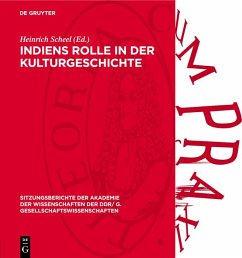 Cover Indiens Rolle in der Kulturgeschichte (eBook, PDF)