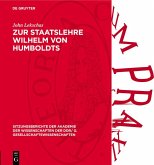 Zur Staatslehre Wilhelm von Humboldts (eBook, PDF)