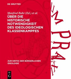 Cover Über die historische Notwendigkeit des ideologischen Klassenkampfes (eBook, PDF)