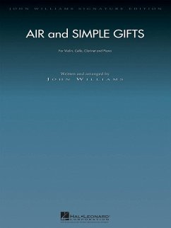 Cover John Williams, Air and Simple Gifts Violin Buch