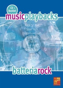 Cover Music Playbacks CD : Batteria Rock Schlagzeug CD
