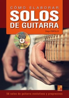 Cover Cómo Elaborar Solos De Guitarra Gitarre Buch + CD