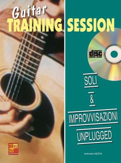 Cover Antonello Nesta, Guitar Training Session: Soli & Improvvisazione Un Gitarre Buch + CD