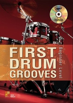 Cover First Drum Grooves - Beginner Level Schlagzeug Buch + CD
