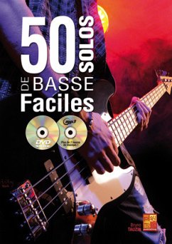 Cover 50 easy Bass Solos (+DVD/ CD-ROM): for bas/tab