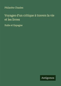Cover Voyages d'un critique à travers la vie et les livres