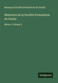 Cover Mémoires de la Société d'emulation du Doubs