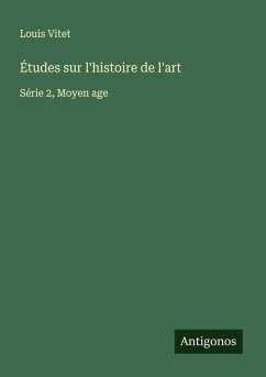 Cover Études sur l'histoire de l'art